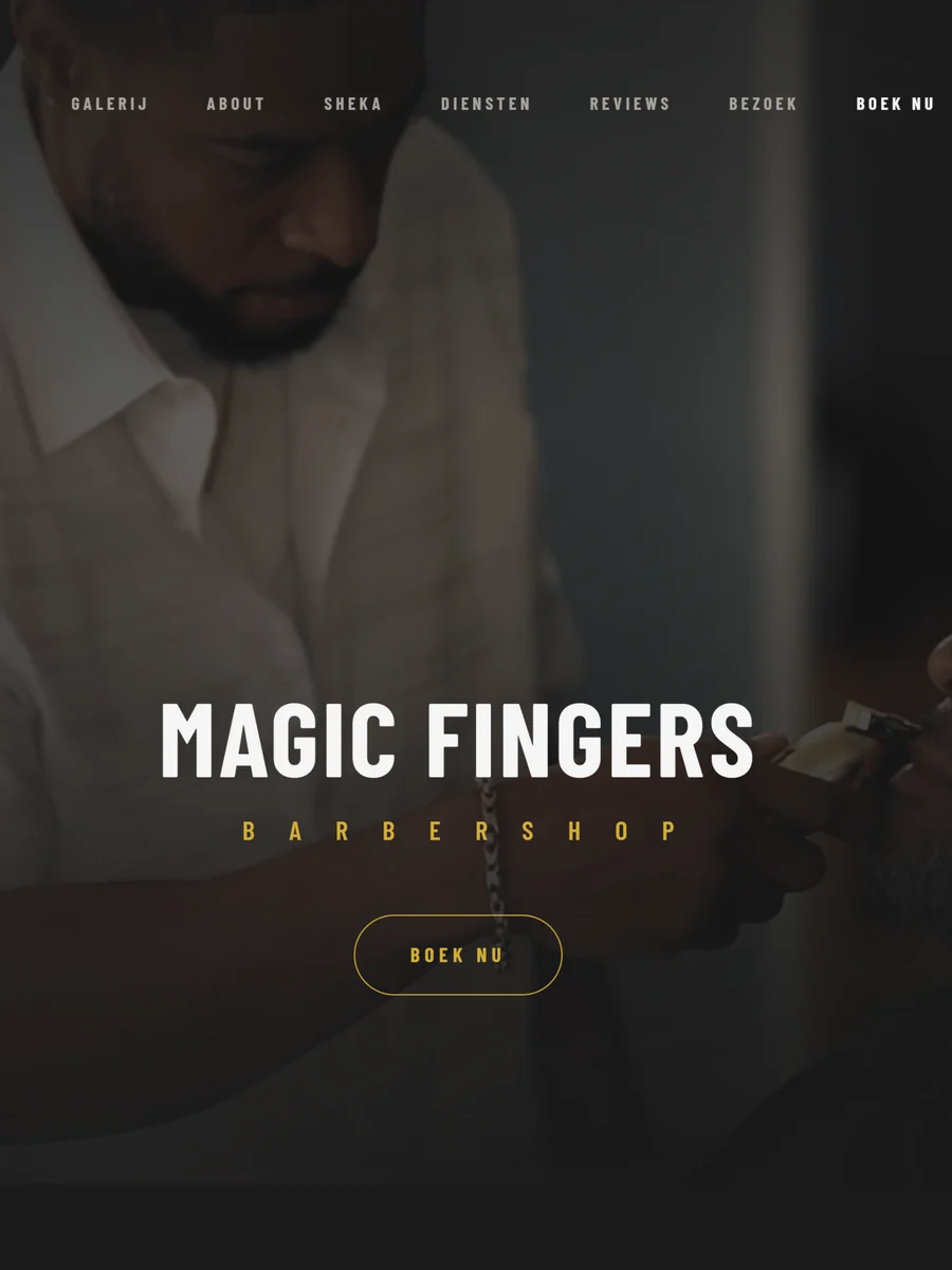 Desktopweergave: Magic Fingers