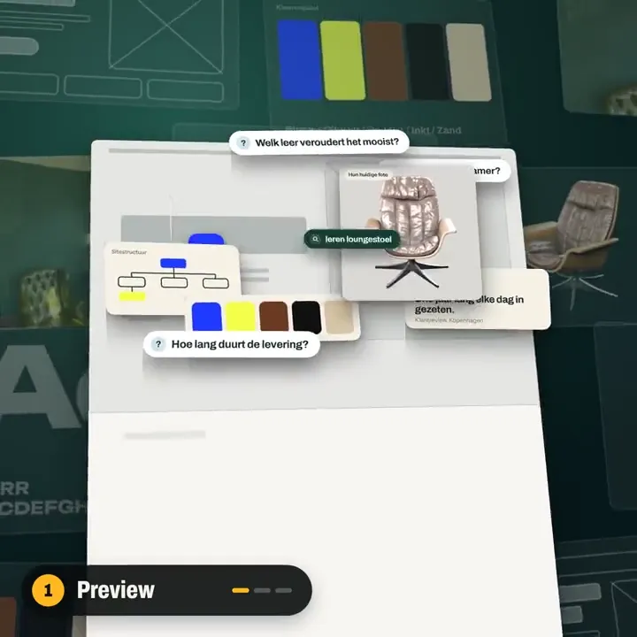 Onze werkwijze in een korte film: preview, feedback, livegang