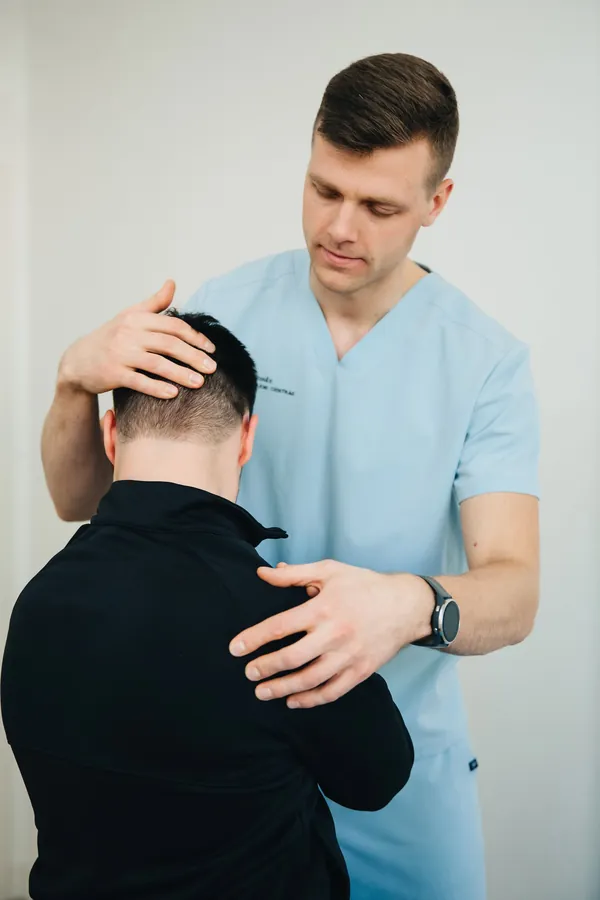 Daan Hofman, physiotherapist