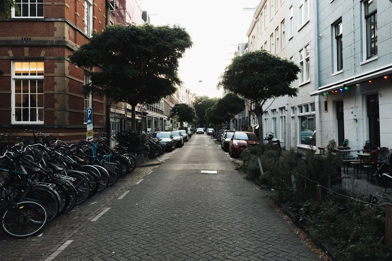 A street in Wittevrouwen, Utrecht
